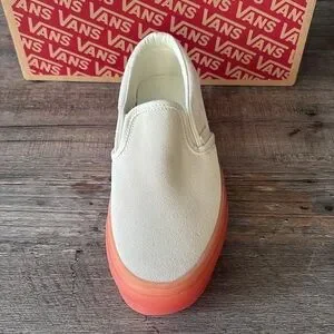 Vans | Shoes | Nwt Vans Slipon Stackform Peach Womens Shoes  display picture 1
